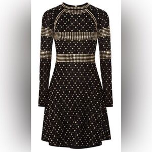 MICHAEL Michael Kors Studded Black Dress